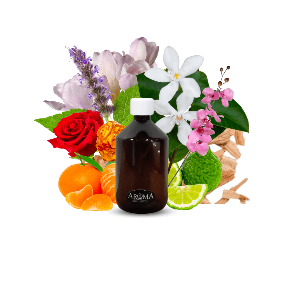 500ML: Overige / specials: Geurolie Navulling Aroma - AromaDiffusing Aroma Mood 200 ML Geuren Olie Navul Fles Flower Bomb - Aromadiffusing