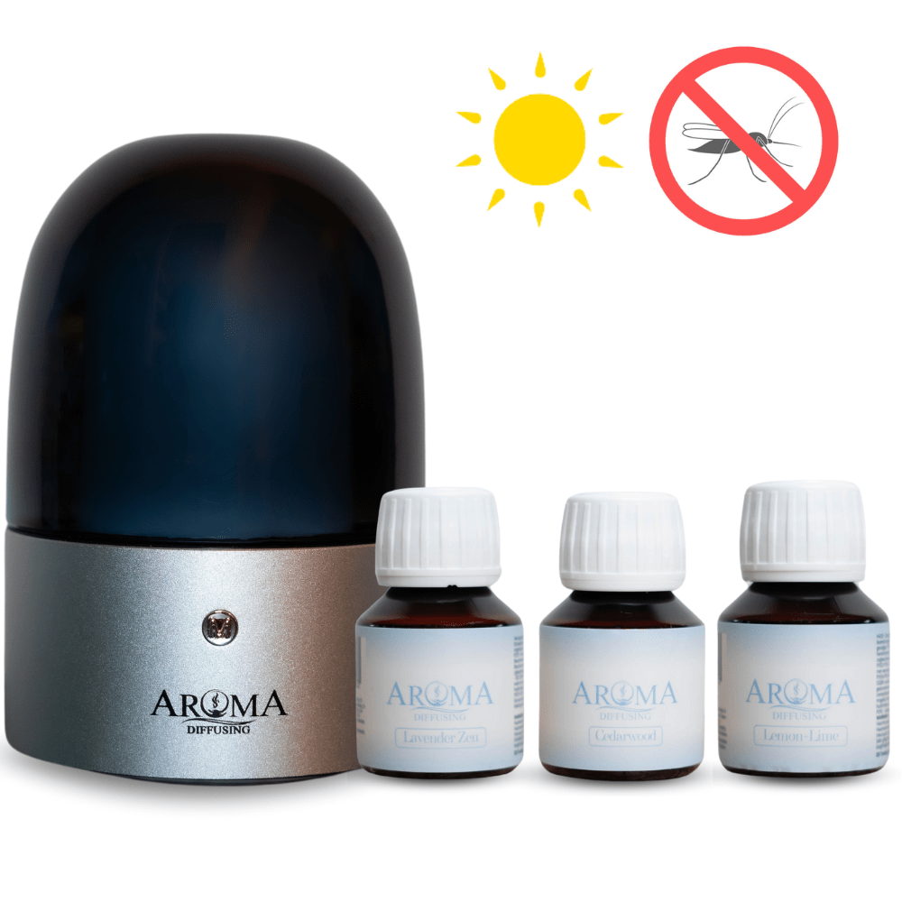 Anti - Insect bundel Geurmachine + Anti - Insect OlieSet - Anti Insect Geurolie Bundel Geurmachine Aroma Diffuser - Aromadiffusing