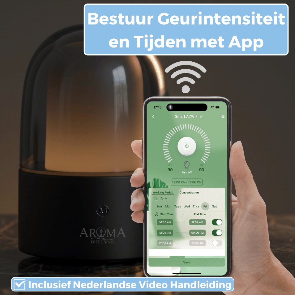 AromaDiffusing Mood Black - 60m² - AromaDiffusing Mood Black - 60m² - Aromadiffusing