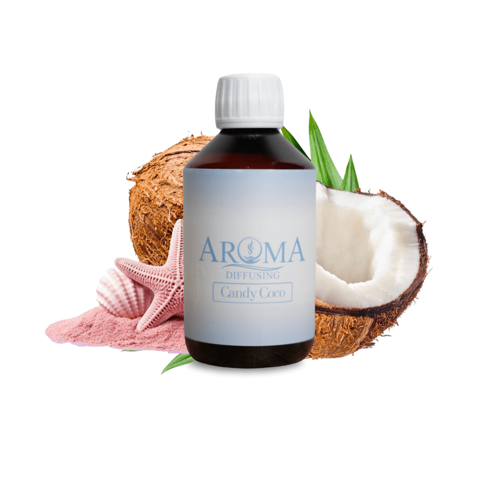 Candy Coco - AromaDiffusing Geurolien Inhoud 1000 ML Geuren Olie Verschillende Geuren Candy Coco - Aromadiffusing