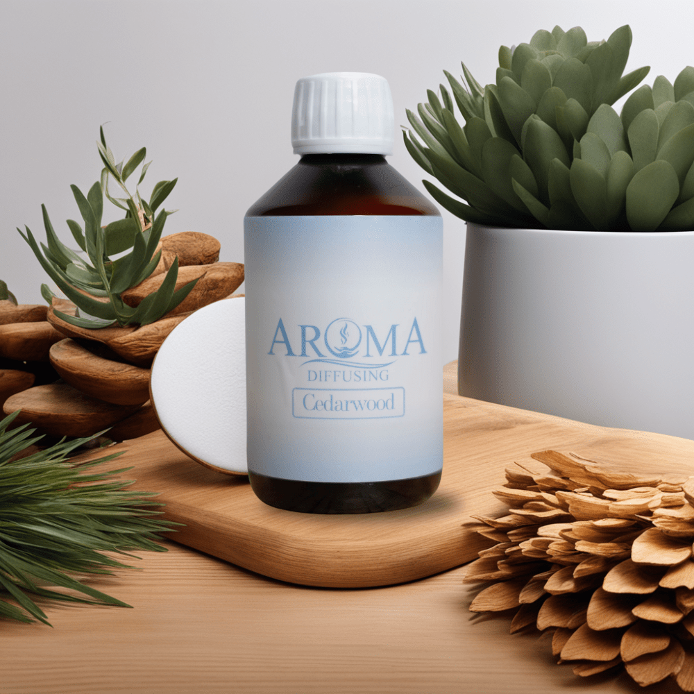 Geurolie Navulling - 1000ml - AromaDiffusing Geurolien Inhoud 1000 ML Geuren Olie Verschillende Geuren Cedarwood - Aromadiffusing