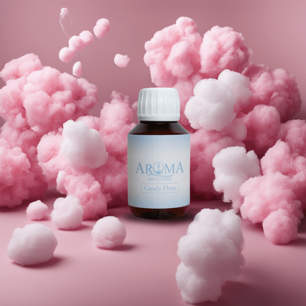Geurolie Navulling - 100ml - AromaDiffusing Geurolien Inhoud 100 ML Geuren Olie Verschillende Geuren Candy Floss - Aromadiffusing