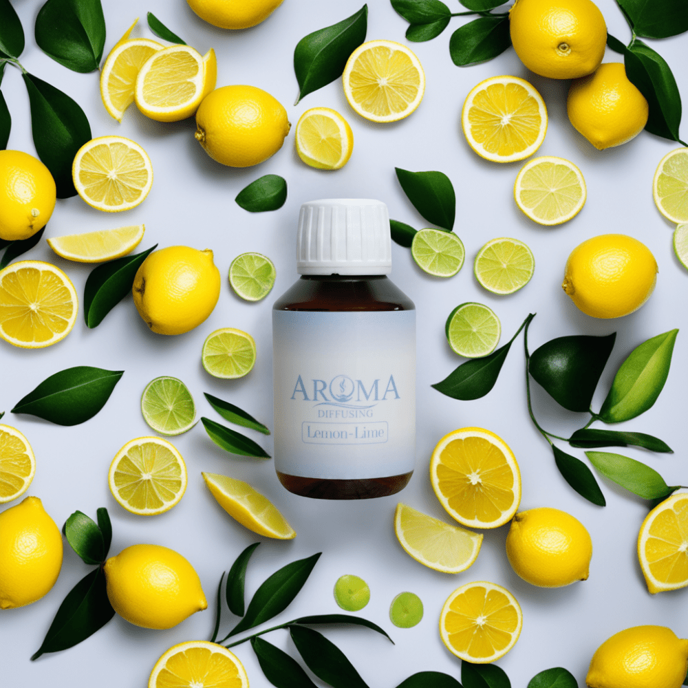 Geurolie Navulling - 100ml - AromaDiffusing Geurolien Inhoud 100 ML Geuren Olie Verschillende Geuren Lemon - Lime - Aromadiffusing