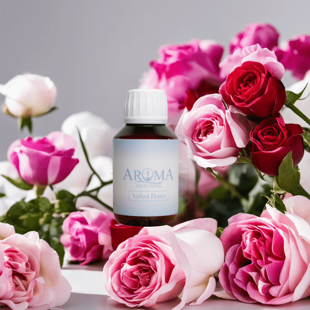 Geurolie Navulling - 100ml - AromaDiffusing Geurolien Inhoud 100 ML Geuren Olie Verschillende Geuren Velvet Roses - Aromadiffusing