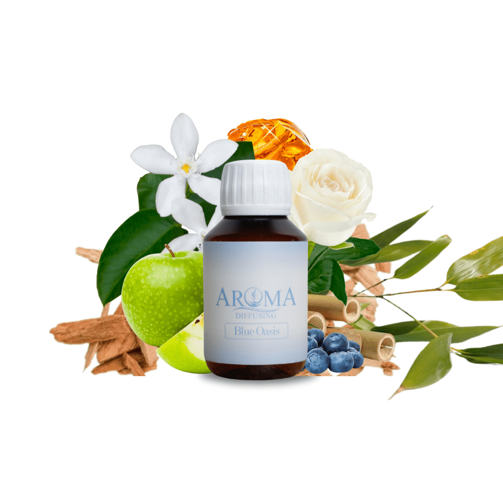 Geurolie Navulling - 100ml - AromaDiffusing Geurolien Inhoud 100 ML Geuren Olie Verschillende Geuren Blue Oasis - Aromadiffusing
