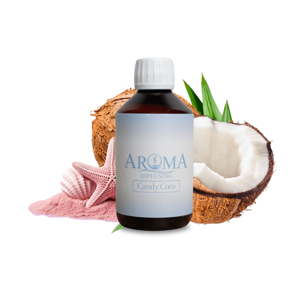 Geurolie Navulling - 500ml - AromaDiffusing Geurolien Inhoud 500ML Geuren Olie Verschillende Geuren Candy Coco - Aromadiffusing