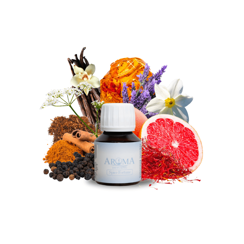 Geurolie Navulling - 50ml - AromaDiffusing Geurolien Inhoud 50 ML Geuren Olie Verschillende Geuren Spice Fortune - Aromadiffusing
