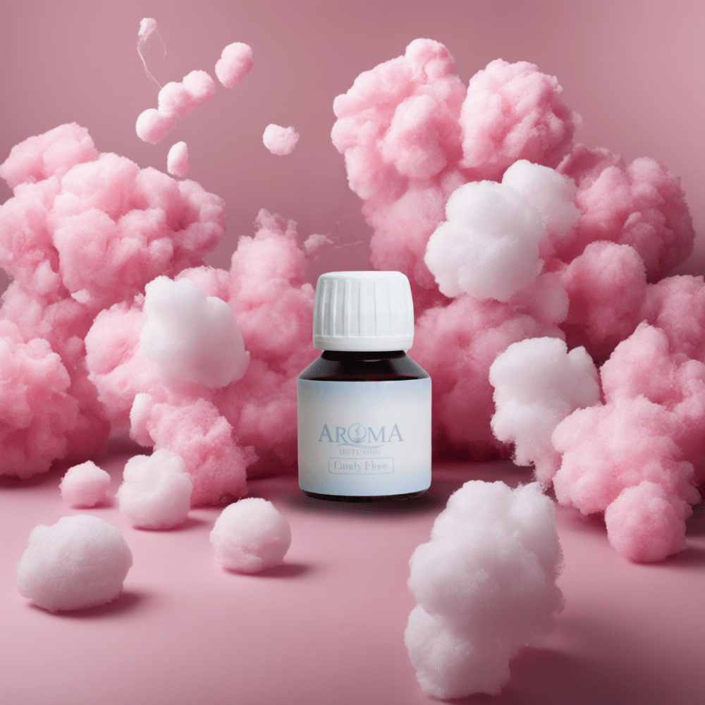 Geurolie Navulling - 50ml - AromaDiffusing Geurolien Inhoud 50 ML Geuren Olie Verschillende Geuren Candy Floss - Aromadiffusing