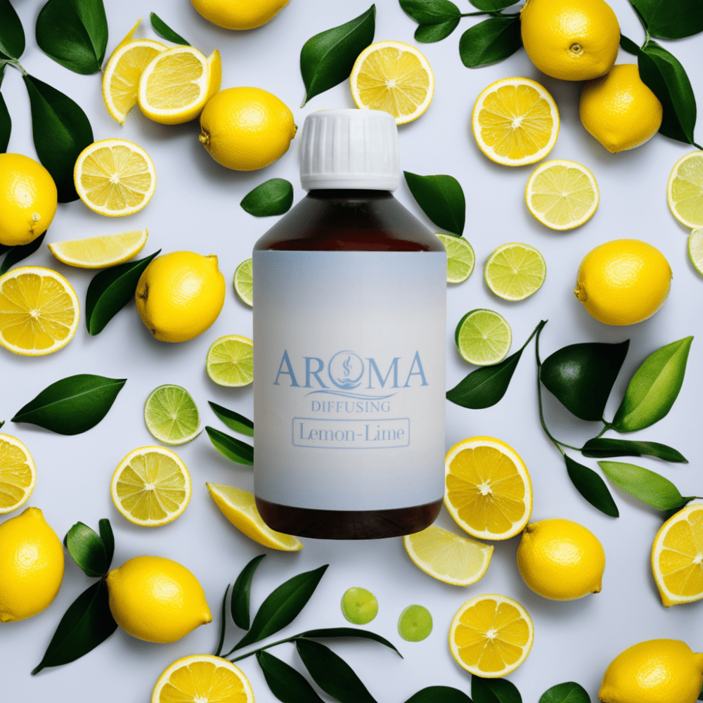 Lemon - Lime - AromaDiffusing Geurolien Inhoud 1000ML Geuren Olie Verschillende Geuren Lemon Lime - Aromadiffusing