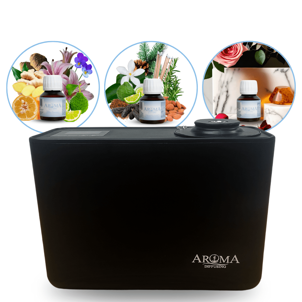 Lente - Actie Geurmachine Smart + Bestselling Geurolie Set - Lente - Actie Geurmachine Smart + Bestselling Geurolie Set - Aromadiffusing