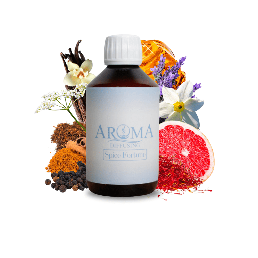 Spice Fortune - AromaDiffusing Geurolien Inhoud 1000ML Geuren Olie Verschillende Geuren Spice Fortune - Aromadiffusing