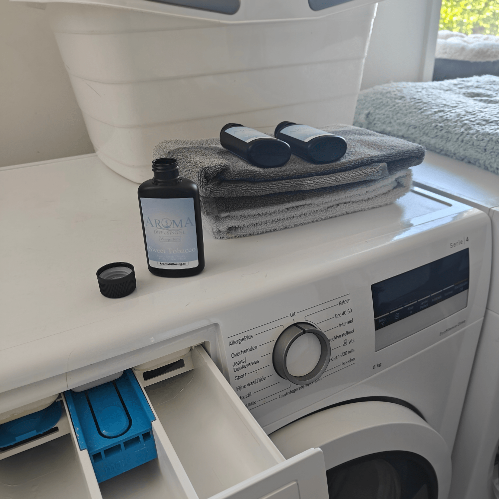 Wasparfum - Sweet Savanna - AromaDiffusing® - SweetTobacco Wasparfum AromaDiffusing Geur Voor Wasmachine Voorkomt Nare Luchtjes wasmachine - Aromadiffusing