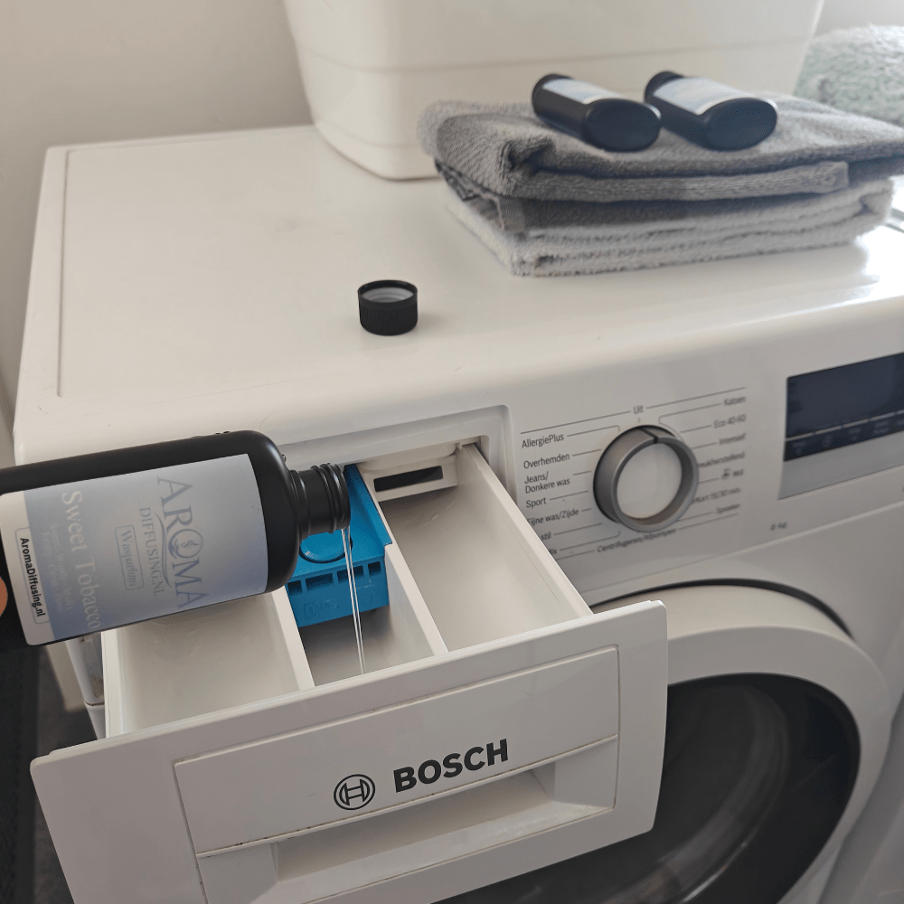 Wasparfum - Sweet Savanna - AromaDiffusing® - SweetTobacco Wasparfum AromaDiffusing Geur Voor Wasmachine Voorkomt Nare Luchtjes vullen wasverzachter vakje - Aromadiffusing