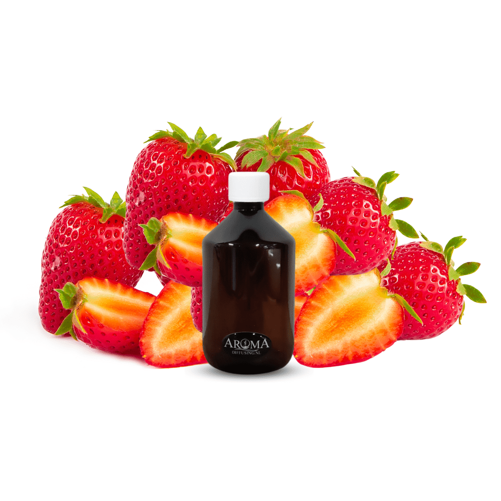 1L: Overige / specials: Geurolie Navulling Aroma - AromaDiffusing Aroma Mood 1000 ML Geuren Olie Navul Fles Verse Aardbeien - Aromadiffusing