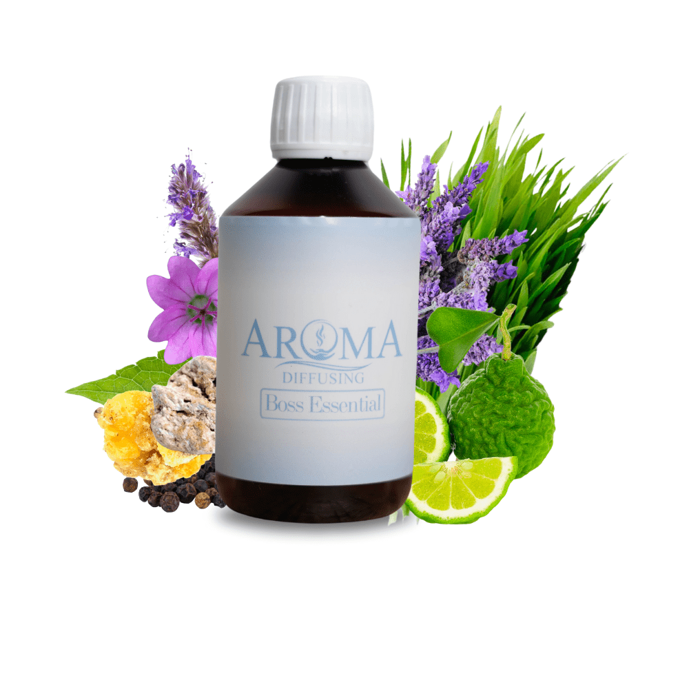 Boss Essential - AromaDiffusing Geurolien Inhoud 1000 ML Geuren Olie Verschillende Geuren Boss Essential - Aromadiffusing